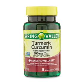 SV Turmeric Curcumin 500mg 45ct