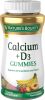 Nature's Bounty Calcium + Vitamin D3 Gummies;  Multi-Flavored;  70 Count