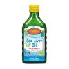 Carlson Kid's Norwegian Cod Liver Oil + Vitamin A & D3 Liquid, 550 mg Omega-3, Lemon, 8.4 Fl Oz.