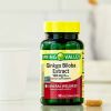 Spring Valley Ginkgo Biloba Extract General Wellness Dietary Supplement Vegetarian Capsules, 120 mg, 90 Count