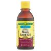 Spring Valley Organic Cold-Pressed Black Seed Oil, Liquid Dietary Supplement, 6 fl oz