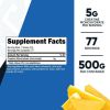 Nutricost Creatine Monohydrate Powder (Pineapple Mango, 500 Gram) - Micronized Creatine Supplement - Vegan, Non-GMO, Gluten Free