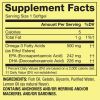 Spring Valley Omega-3 Fish Oil Softgels, Lemon, 500 mg, 60 Count