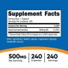 Nutricost Niacinamide (Vitamin B3) 500mg, 240 Capsules - Vitamin B-3 Supplement