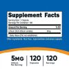 Nutricost Lithium Orotate 5mg, 120 Capsules - Non-GMO, Gluten Free, Supplement