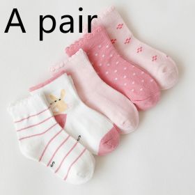 Cartoon stockings (Option: Flower-L)