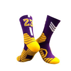 Superstar basketball socks (Option: 19 style)