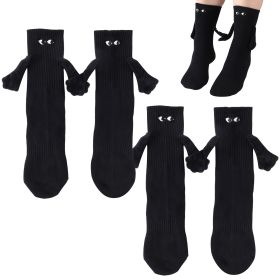 Socks 2Pair (Option: Black-2Pair)